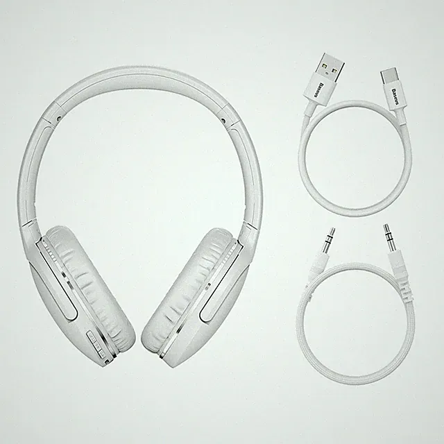 Baseus D02 Pro Over Ear Headset Wireless 5.0 Headphones For Sports Game Electric