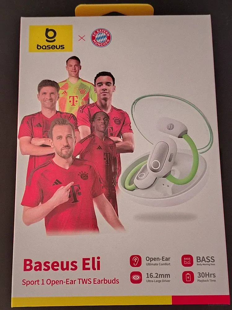 Baseus Eli Sport 1 Kopfhörer - FC Bayern München Edition - Open Ear, Bluetooth