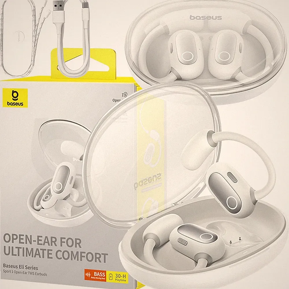 Baseus In-Ear Bluetooth 5.3 Kopfhörer Kabellose True Wireless OWS Weiß