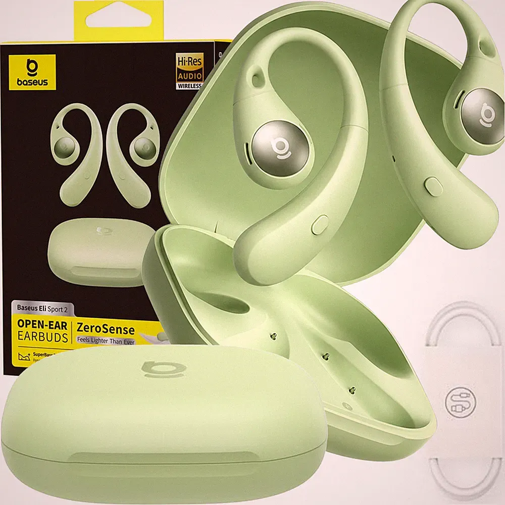 Baseus In-Ear Bluetooth 6.0 Kopfhörer Kabellose True Wireless OWS Grün