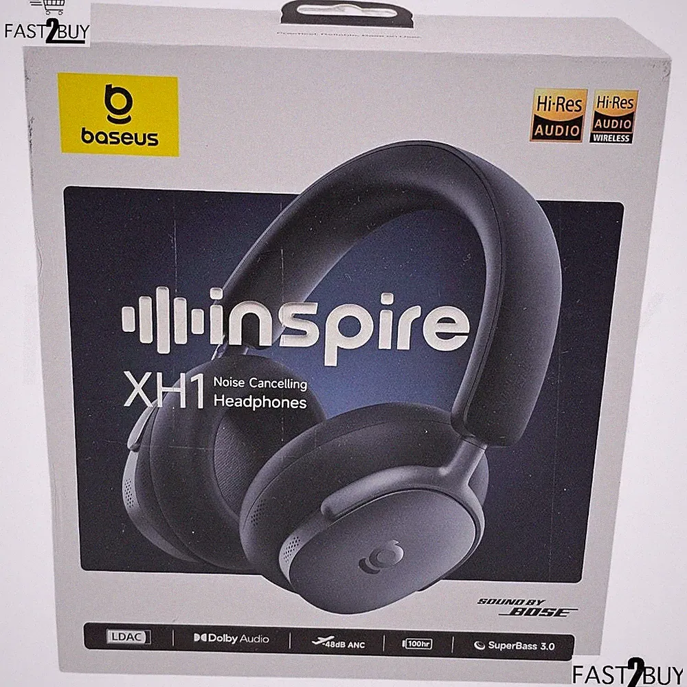 Baseus Inspire XH1 Kopfhörer Cosmic Black Hi-Res Noise Cancelling
