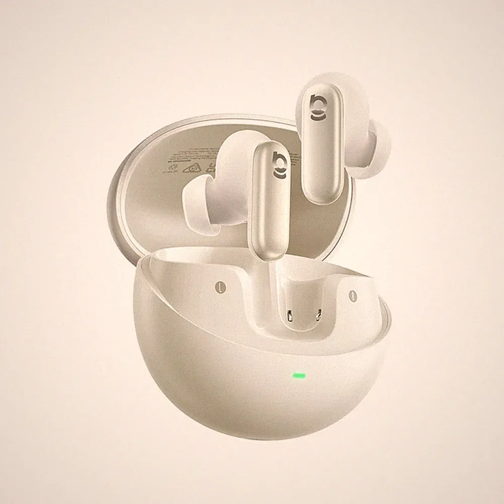 Baseus Inspire XP1 TWS In-Ear Kopfhörer Headset Noise Cancelling USB-C Weiß