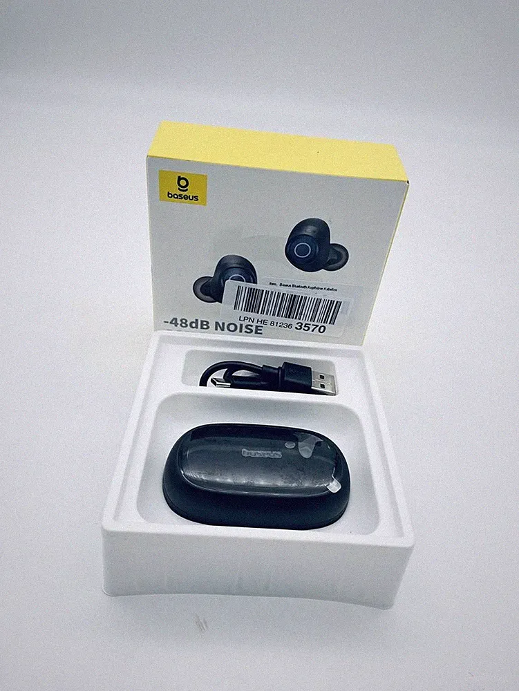 Baseus Kopfhörer Kabellos Bluetooth mit Aktive Noise Cancelling um bis zu 95%, S