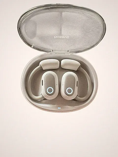 Baseus Open-Ear-Kopfhörer Bluetooth, Gerichtete Akustik,ENC-Mikrofon
