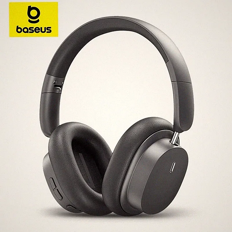 Baseus Wireless Bluetooth 5.3 Kopfhörer Noise Cancelling Over-Ear Ohrhörer CE