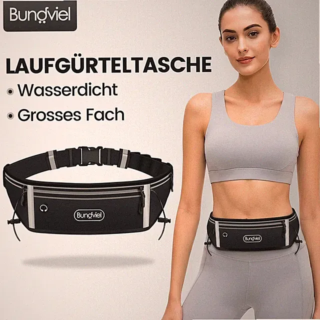 BAUCHTASCHE JOGGING LAUFTASCHE Laufen Wasserabweisend Handytasche Gürteltasche