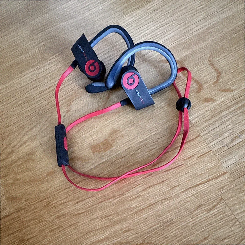 Beats by Dr. Dre Powerbeats Pro Kabellose Ohrbügel-Kopfhörer In-Ear schwarz/rot