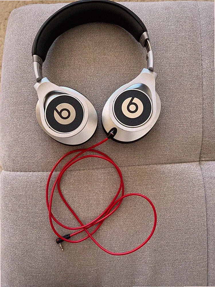 Beats by Dr. Dre Pro Monster Beats Over Ear Kopfhörer Silber