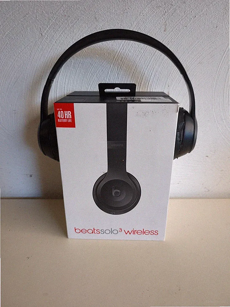 Beats by Dr. Dre Solo3 On-Ear Kopfhörer Bluetooth 3,5 mm Schwarz Hardcase