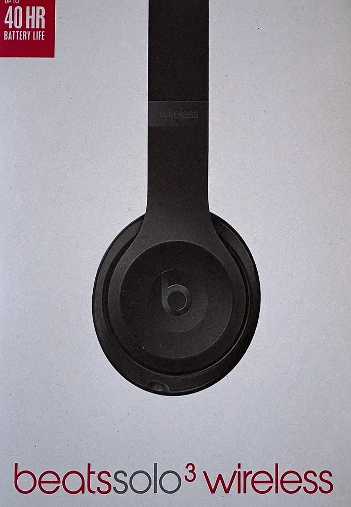 Beats by Dr. Dre Solo3 Wireless On-Ear Bluetooth Kopfhörer kabellos Schwarz