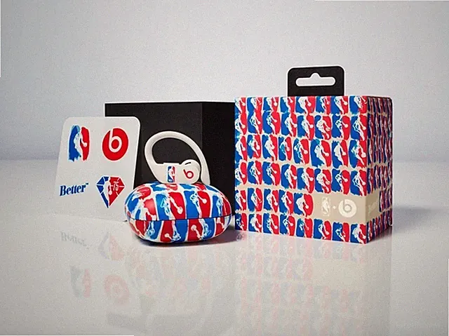 Beats By Dre Powerbeats Pro NBA Edition Ivory NBA75 Neu
