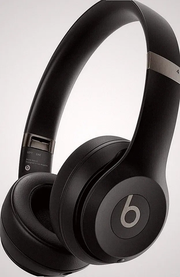 Beats By Dre Solo 4 kabellose Bluetooth On-Ear Kopfhörer Cloud Schwarz/Silber