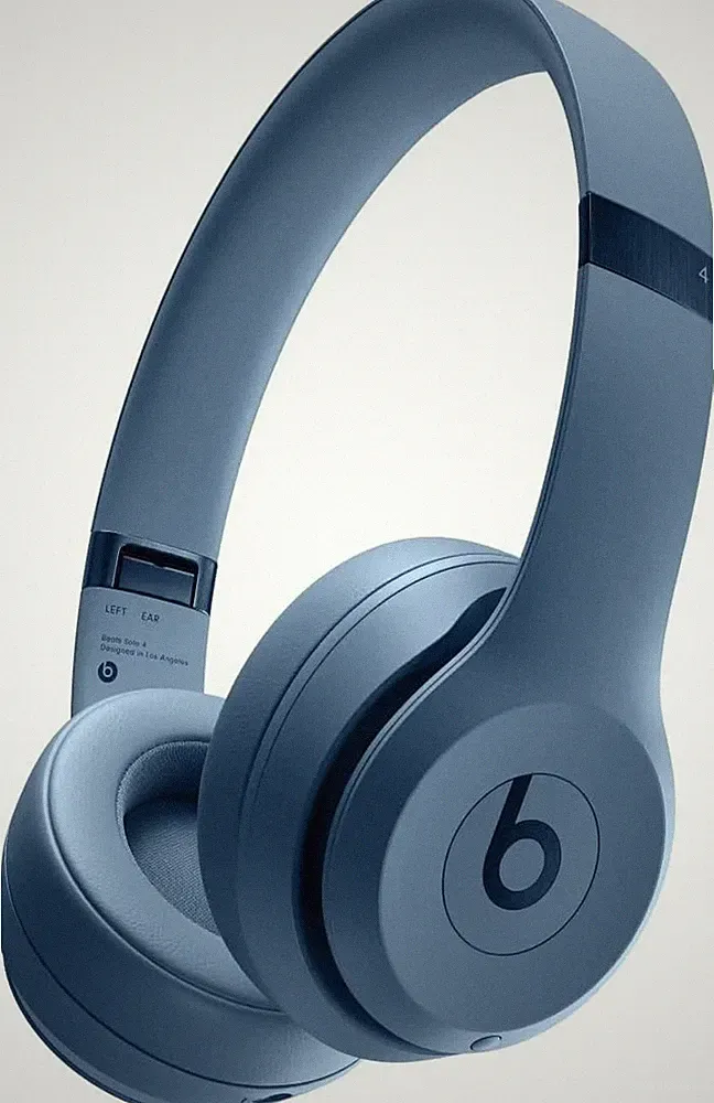 Beats By Dre Solo 4 kabellose Bluetooth On-Ear Kopfhörer Schieferblau