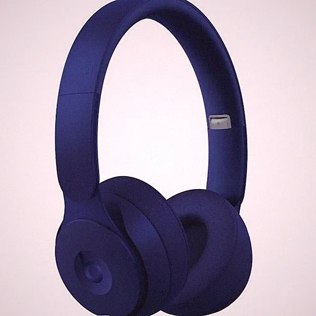 Beats By Dre Solo Pro Wireless Dark Blue Noise Cancelling On-Ear Kopfhörer