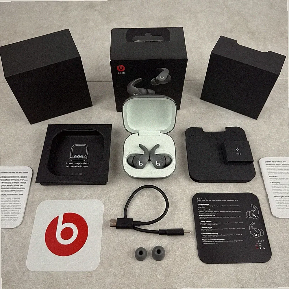Beats Fit Pro – Sage Gray – Originalverpackung & Zubehör