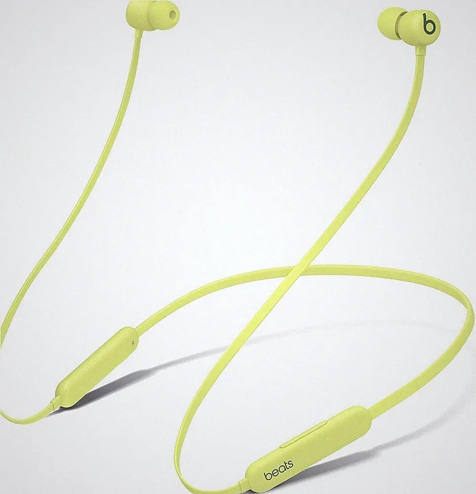 Beats Flex Bluetooth In-Ear Kopfhörer Apple W1 Chip Yuzugelb Wie Neu