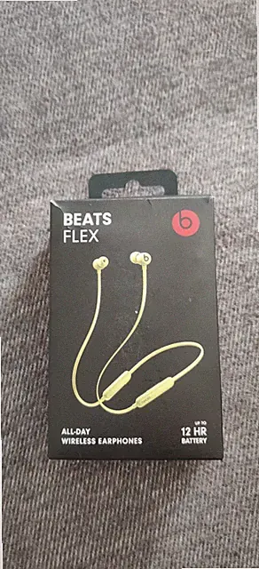 Beats Flex Bluetooth Wireless In-Ear - OVP - Gelb - Top Zustand - Original