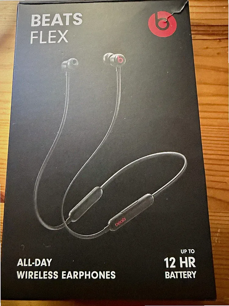 Beats Flex In-Ear-Kopfhörer Nackenbügel Bluetooth USB-C schwarz, Headset
