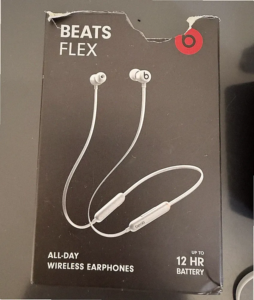 Beats Flex In-Ear-Kopfhörer Nackenbügel Weiß Bluetooth USB-C austauschbar
