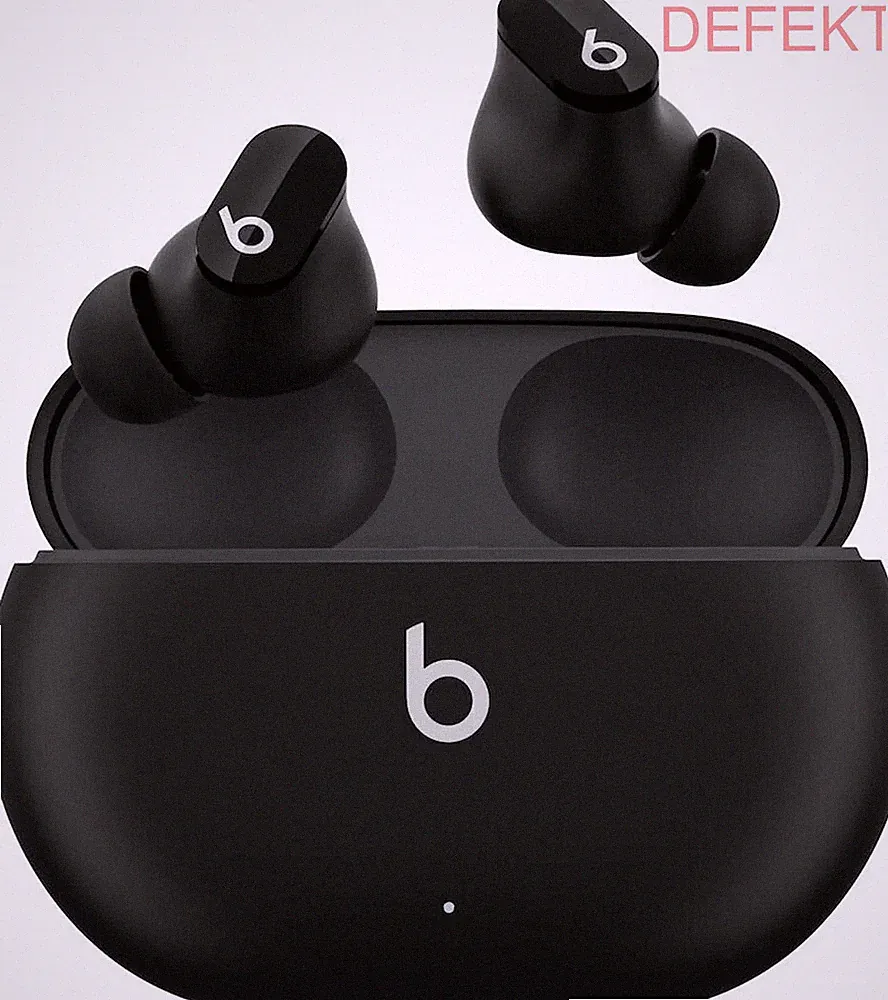 Beats InEar Kopfhörer Studio Buds True Wireless schwarz Bluetooth DEFEKTWARE