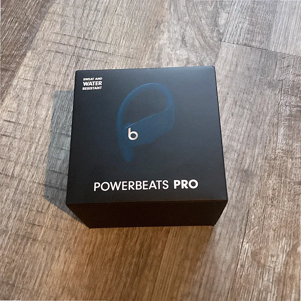 Beats Powerbeats Pro Blau – Wie Neu – Wireless Sport Kopfhörer mit Ladecase