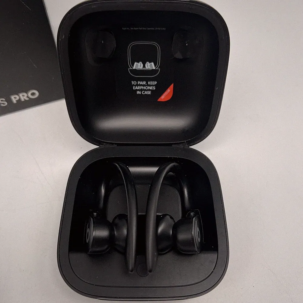 Beats Powerbeats Pro In-Ear Bluetooth Kopfhörer H1 Chip schwarz gebraucht