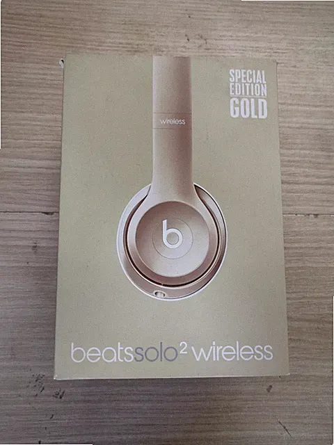 Beats Solo 2 Wireless Special Edition Gold - UNGETESTET, FUNKTIONIERT NICHT