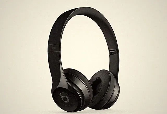 Beats Solo 3 Blau Rot Weiß Schema