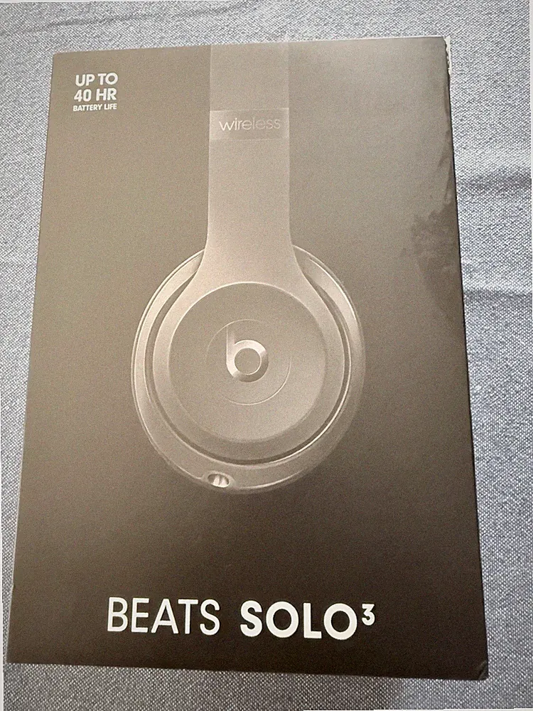 Beats Solo 3 Wireless Bluetooth-Kopfhörer, Schwarz