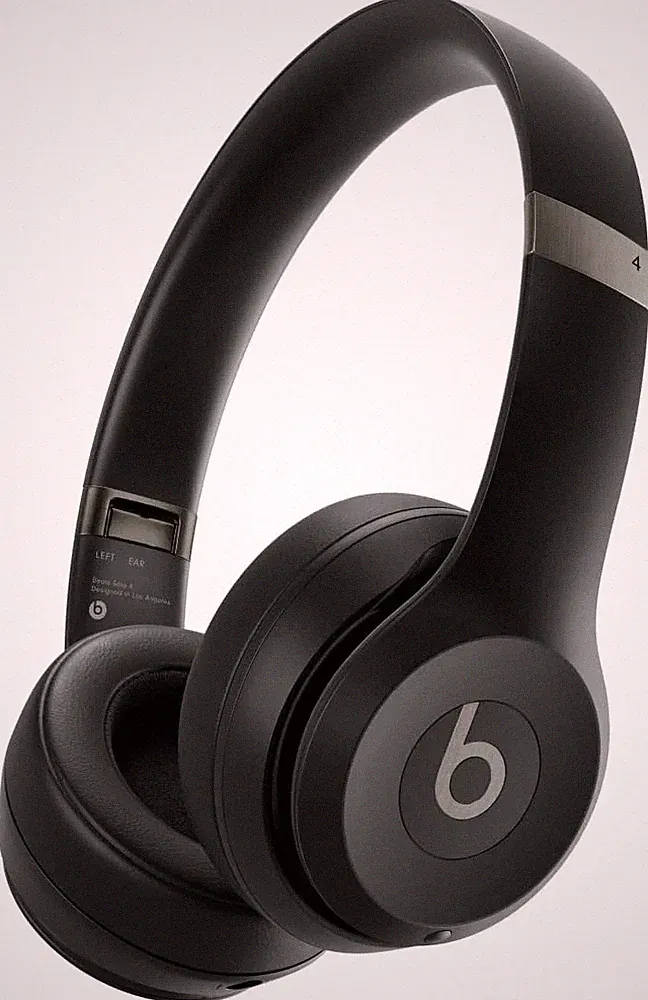 Beats Solo 4 Bluetooth On-Ear Kopfhörer – Mattschwarz, bis zu 50 Stunden