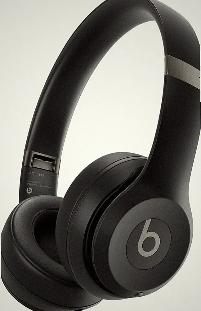 Beats Solo 4 Over-Ear-Kopfhörer mit Bluetooth 5.3, mattschwarz, kabellos