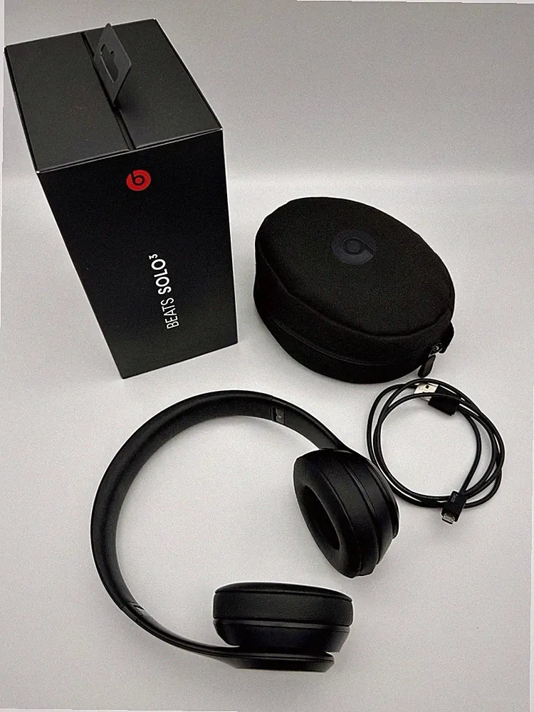 Beats Solo3 Wireless Kopfhörer Schwarz Bluetooth On-Ear Headphones neuwertig