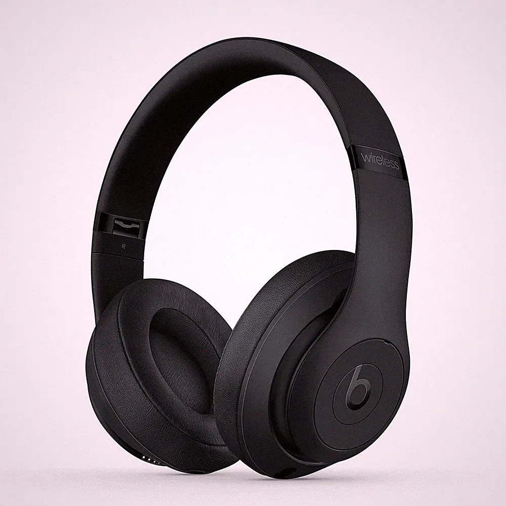 Beats Studio3 Kabellose Over-Ear-Kopfhörer mit Aktivem Noise Cancelling Schwarz