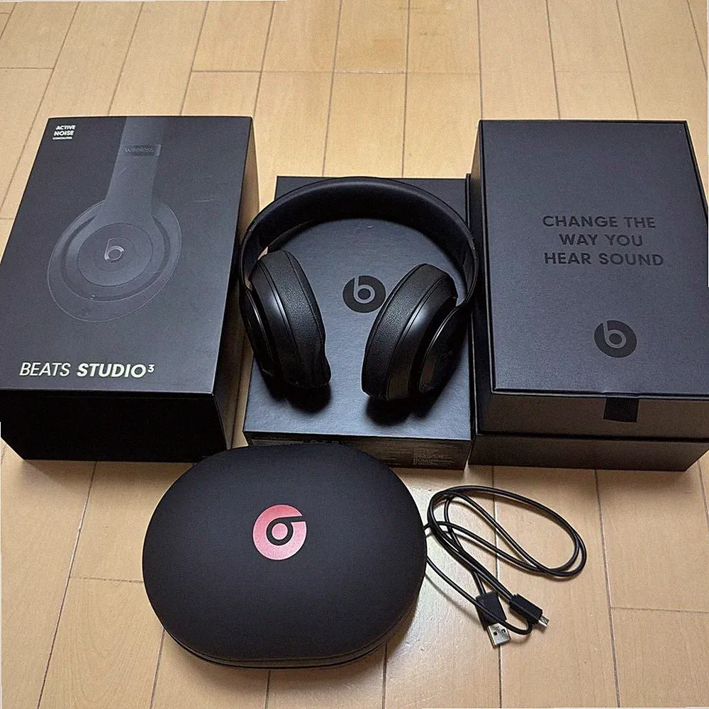 Beats Studio3 Wireless Over-Ear Kopfhörer Noise Cancelling Bluetooth Schwarz