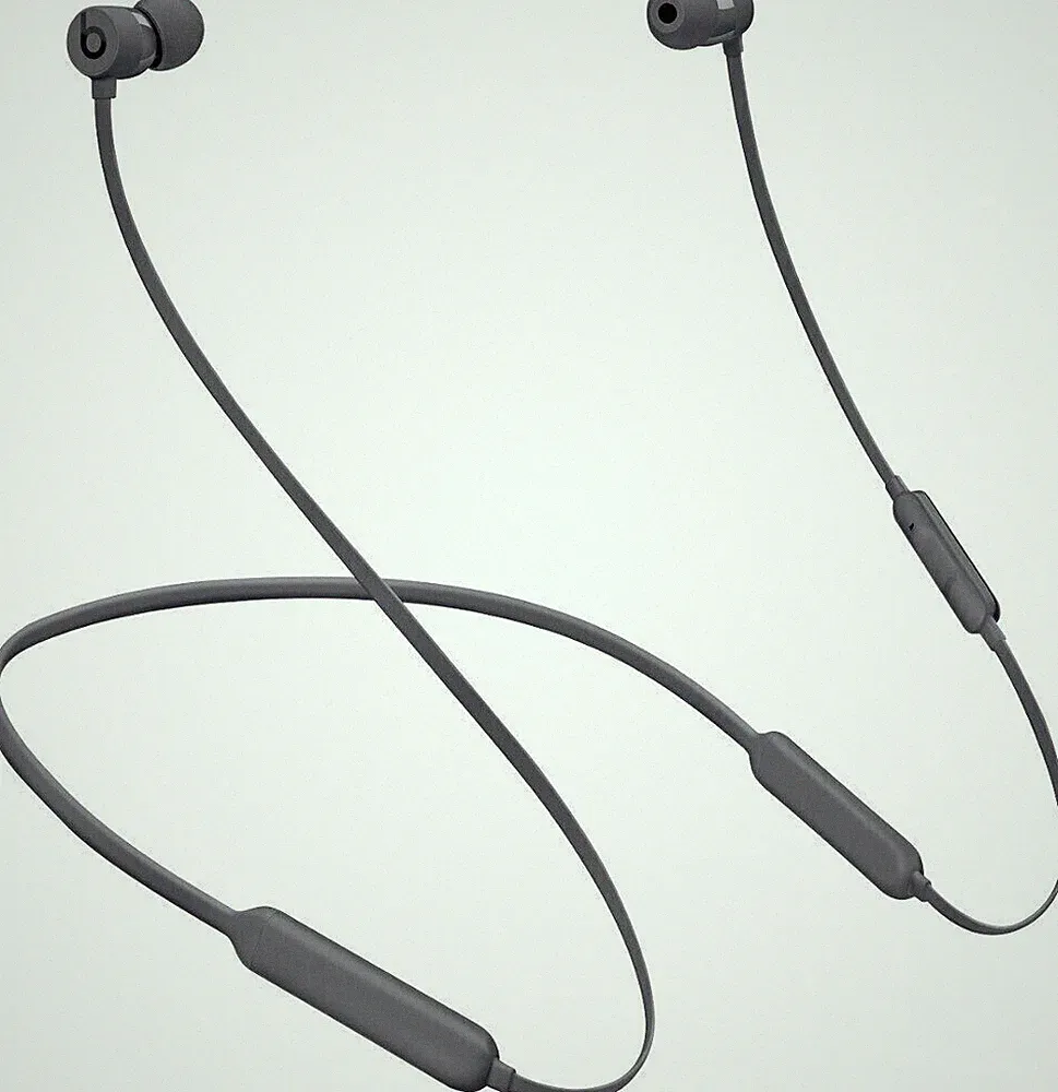 Beats X Ohrhörer mit Mikrofon im Ohr Bluetooth Kabellos Geräuschisolierung Grau