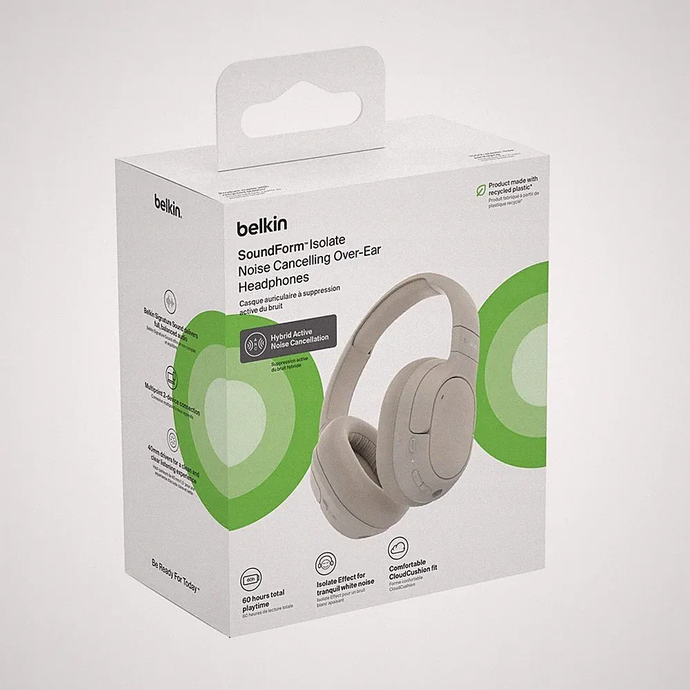 Belkin AUD008HQSA kabellose Over-Ear-Kopfhörer