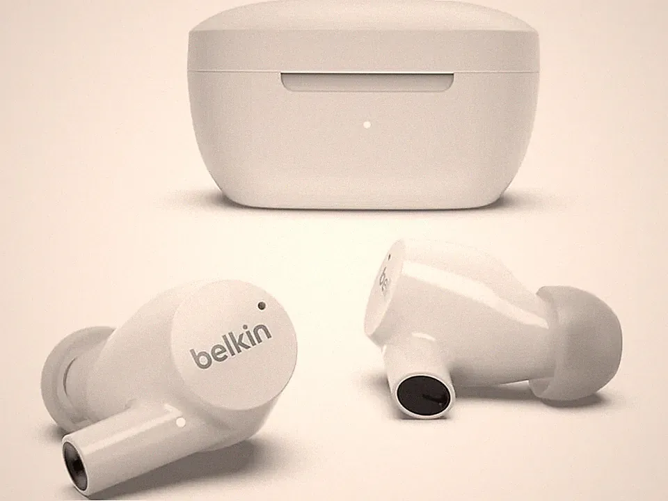 Belkin Kopfhörer SoundForm Rise True-Wireless-Kopfhörer In-Ear-Kopfhörer weiß