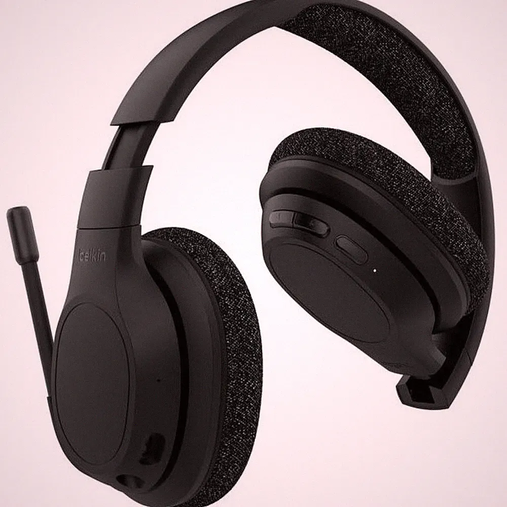 BELKIN SoundForm Adapt Gaming Headset schwarz 40-mm-Treiber Bluetooth Faltbar