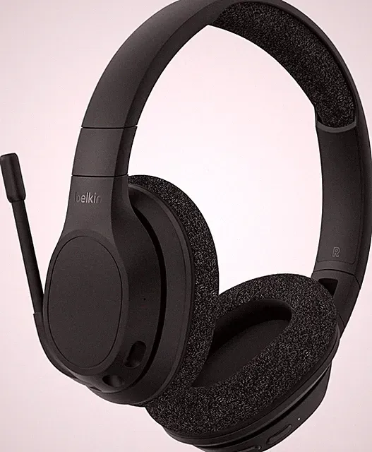 Belkin SoundForm Adapt Wireless Headset Mikrofon Geräuschunterdrückung 45H Neu