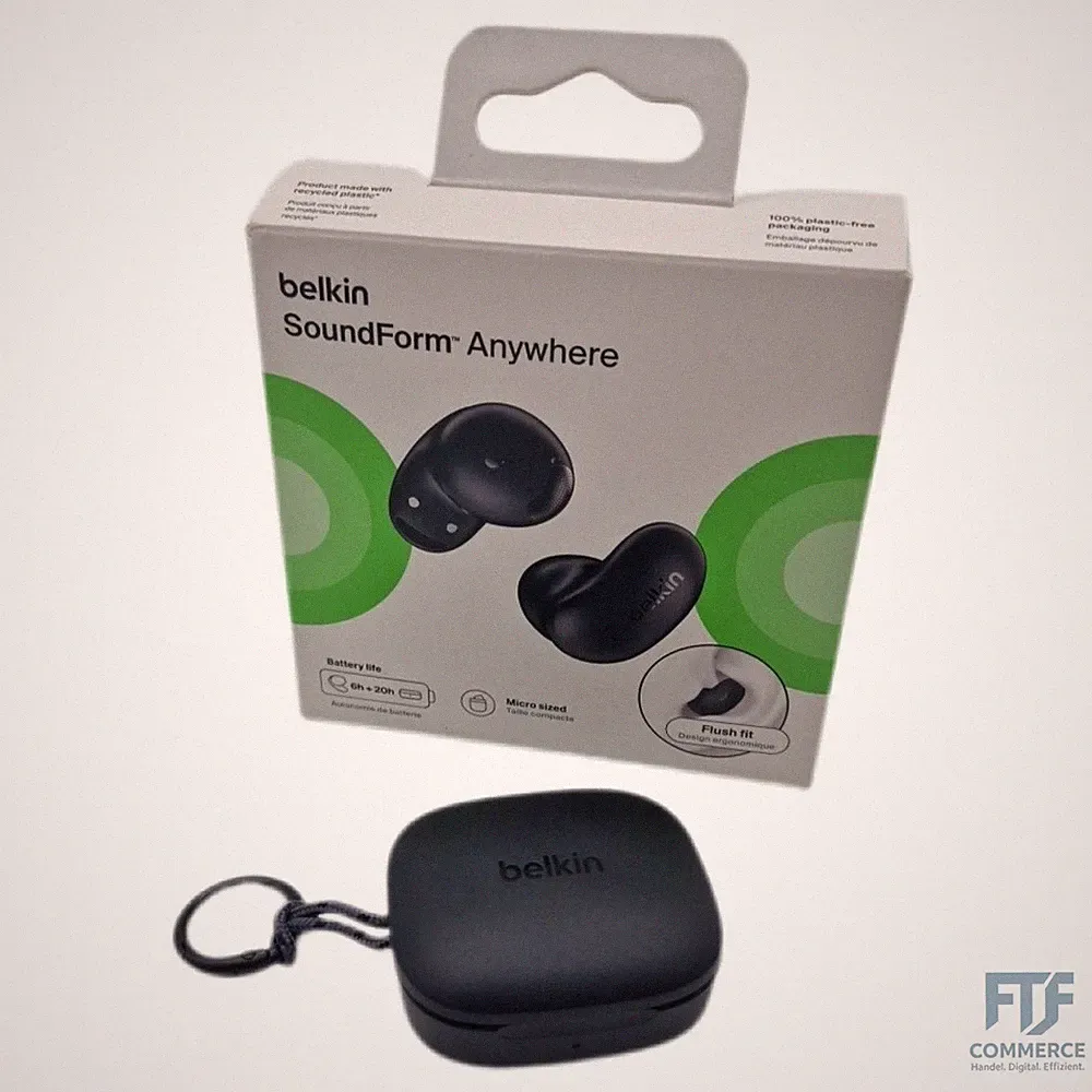Belkin SoundForm Anywhere In Ear Kopfhörer Kabellos Bluetooth 6.0 für Seitenschl