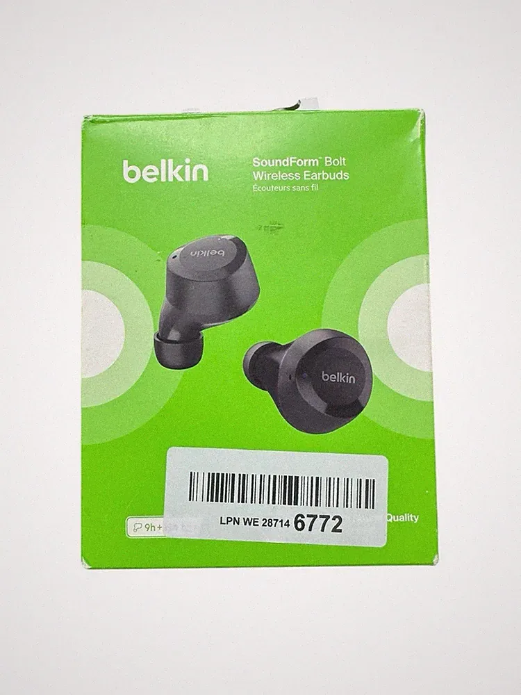 BELKIN SoundForm Bolt Schwarz In-Ear Kopfhörer