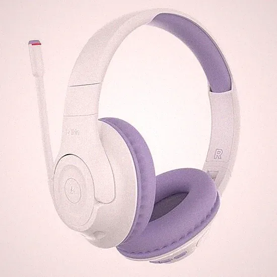 Belkin SoundForm Inspire kabelloser Over-Ear-Kopfhörer für Kinder, lavender