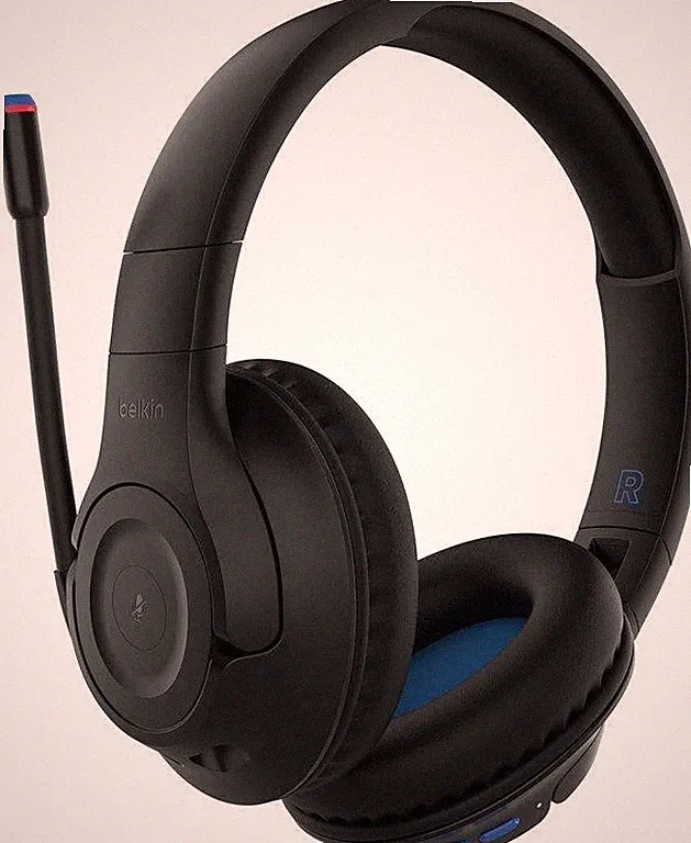 Belkin SOUNDFORM INSPIRE Kinder-Kopfhörer BT Schwarz – Sicher & bequem