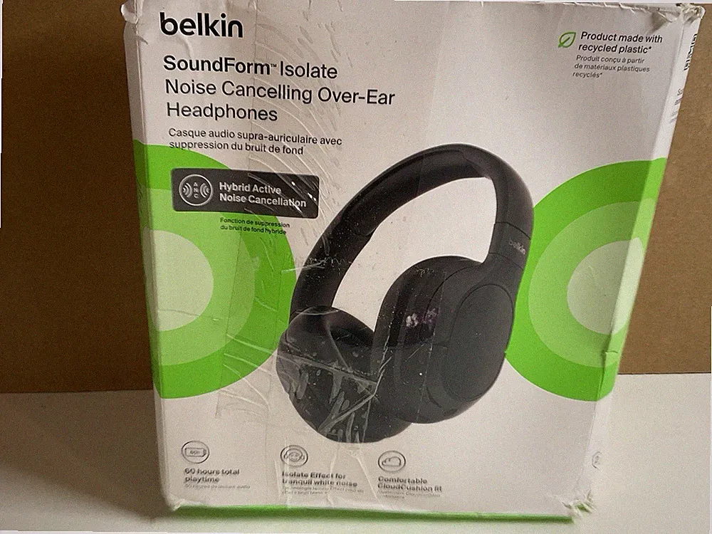 Belkin SoundForm Isolate ANC Over-Ear Kopfhörer Bluetooth - neu OVP