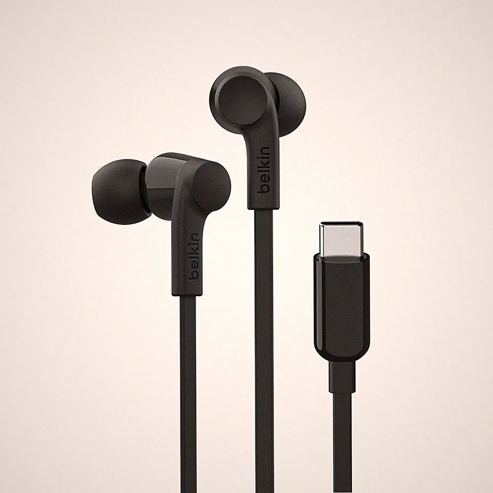 Belkin SoundForm kabelgebundener In-Ear-Kopfhörer mit USB‑C-Stecker, Headset mit