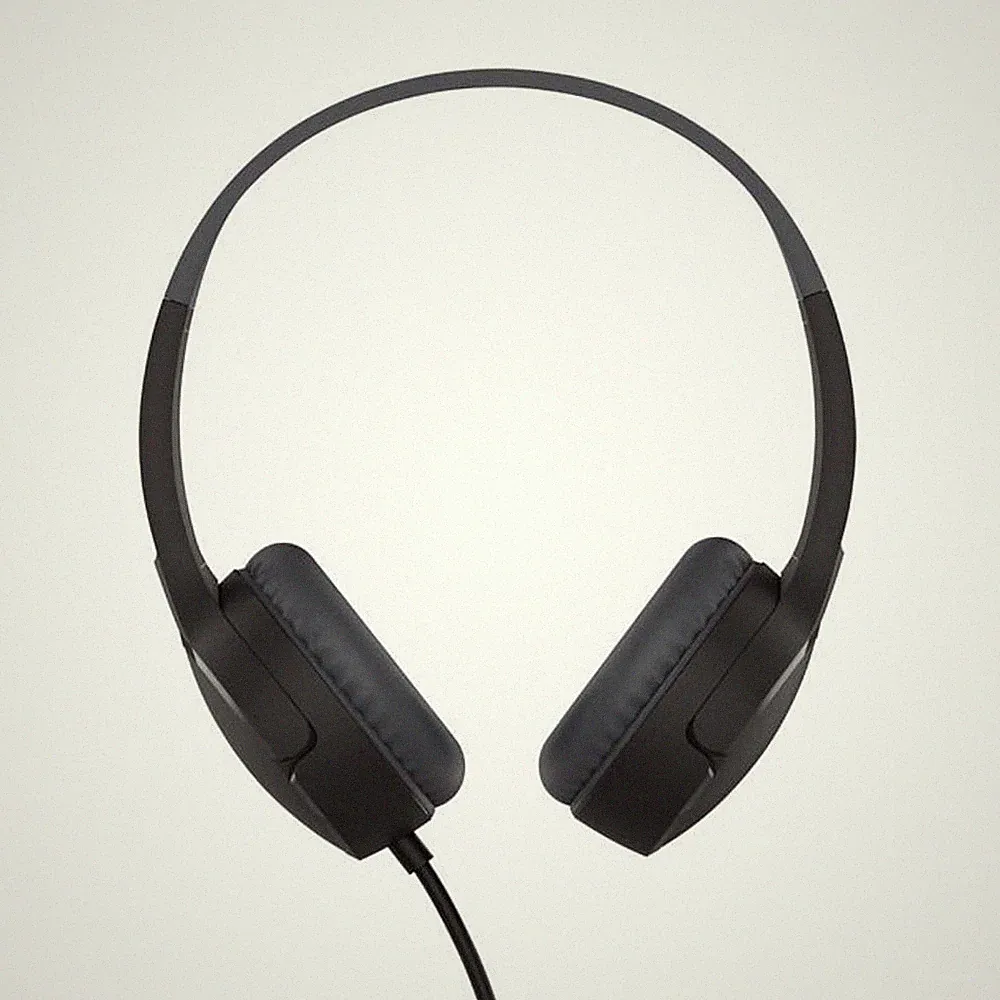BELKIN SoundForm Mini Kabelgebundener On-Ear-Kopfhörer Schwarz #30553851