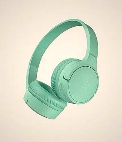 Belkin SOUNDFORM Mini Kabellose Kinderkopfhörer Mintgrün (AUD002fqMNV3) mit