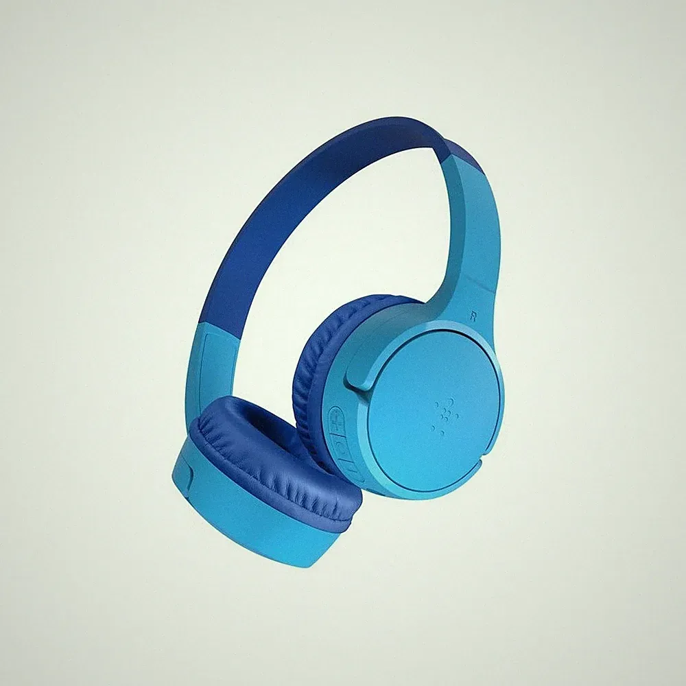 Belkin Soundform Mini kabelloser On-Ear Kopfhörer Blau