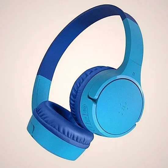 Belkin SoundForm Mini kabelloser On-Ear-Kopfhörer für Kinder, blau