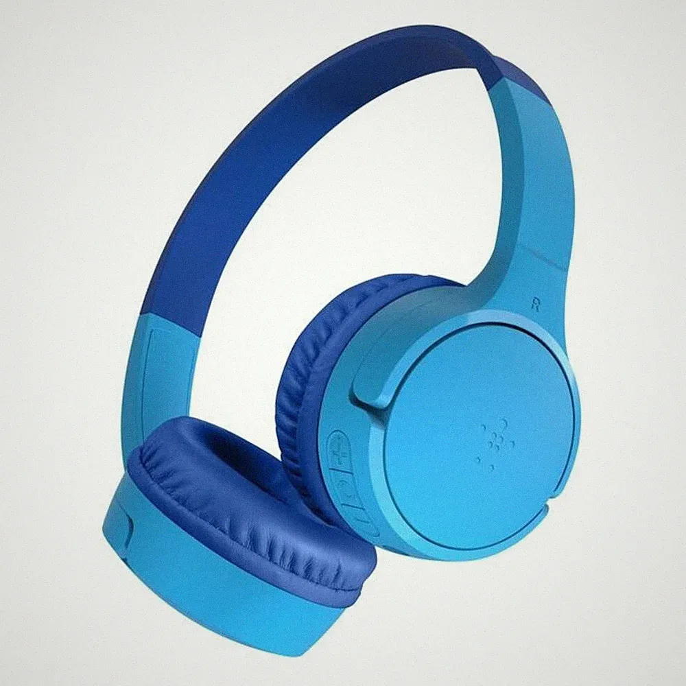 Belkin SoundForm Mini kabelloser On-Ear-Kopfhörer für Kinder, blau